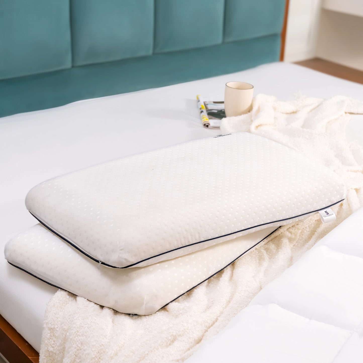 Memory Foam Slim Pillow