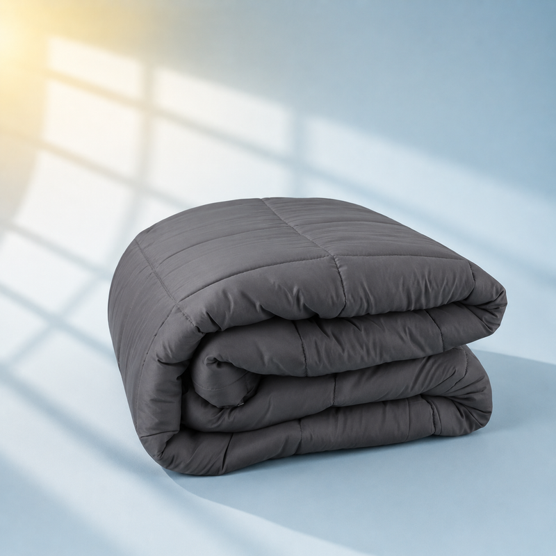 One comforter. Two ways to cozy.