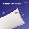 Sleepsotre Fibrom soft pillow size 27x18 inches designed for comfort and restful sleep