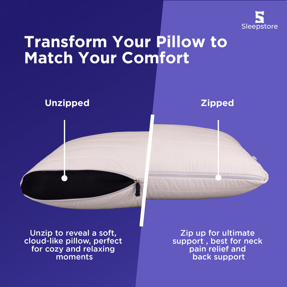 Granules Adjustable Pillow