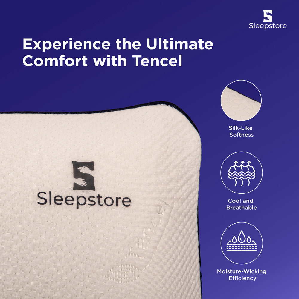 Memory Foam Slim Pillow