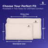 Memory Foam Slim Pillow