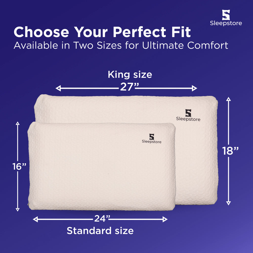 Memory Foam Slim Pillow