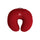 Red Sleepstore Feeder Pillow with ergonomic U-shape for nursing and bottle-feeding support