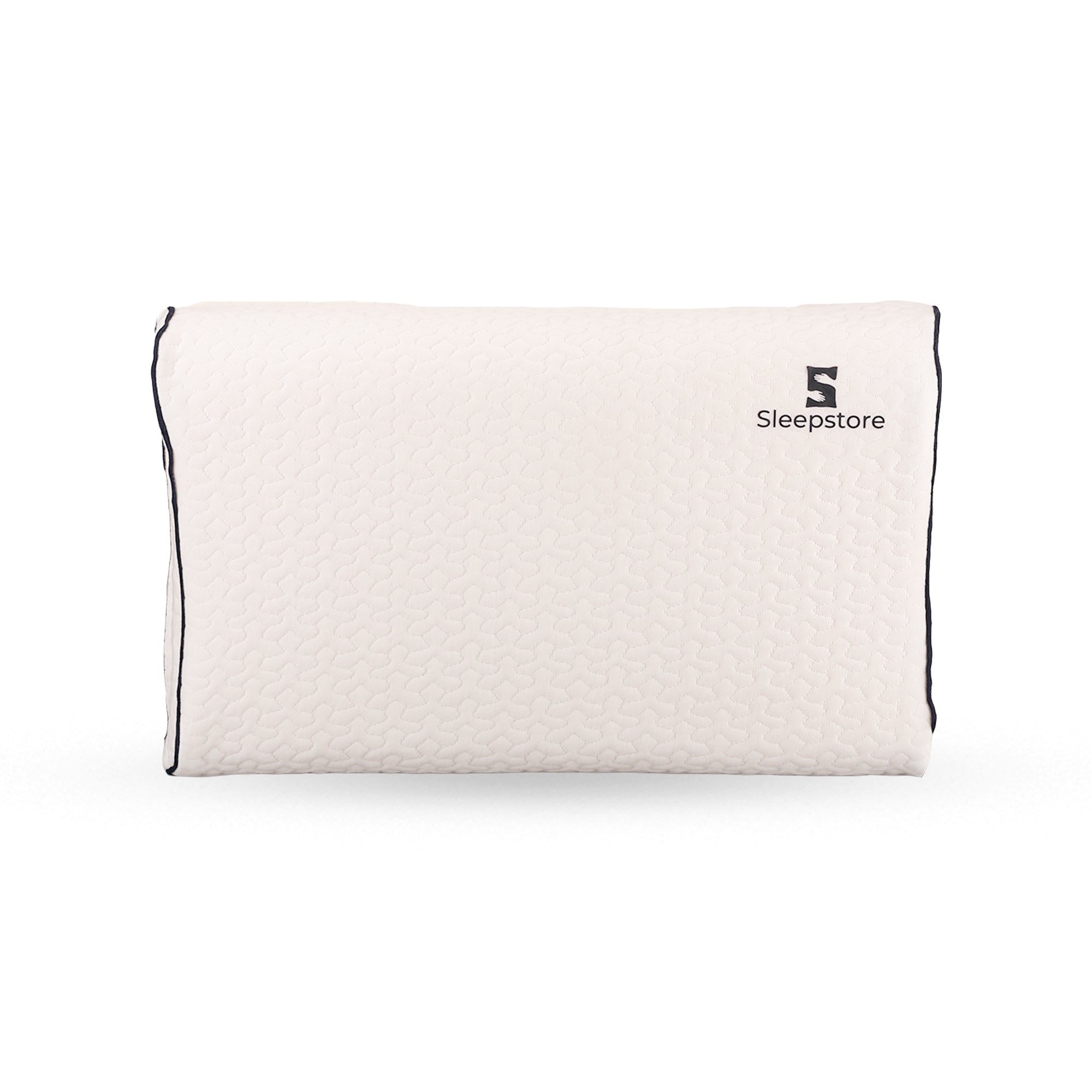 Tencel Memory Foam Cervical Pillow by Sleepstore with soft, ergonomic cover.