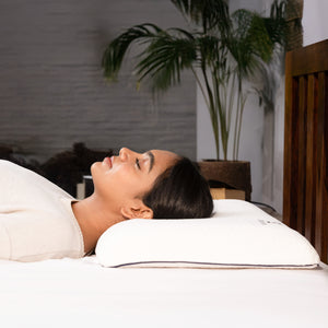 Tencel Memory Foam Slim Pillow