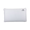Sleepstore white memory foam pillow with soft patterned cover for restful sleep.