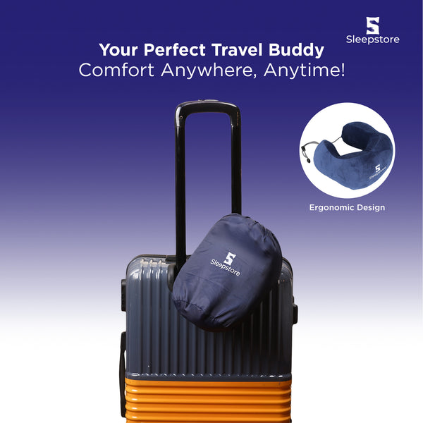 Travel Neck Support Memory Foam Pillow