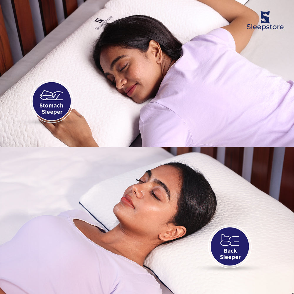 Memory Foam Slim Pillow