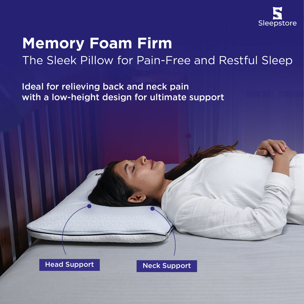 Reversible Memory Foam Pillow